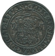 6 Groats - Sigismund II Augustus Wilno mint reverse image