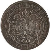 1½ Thaler - Gotthard Kettler Mitau reverse image