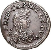 1 Solidus - Friedrich Casimir Kettler Mitau obverse image