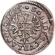 1 Solidus - Friedrich Casimir Kettler Mitau reverse image