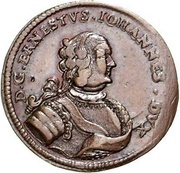 1 Grossus - Ernst Johann von Biron Mitau obverse image