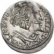 3 Grossus - Wilhelm Kettler Mitau; with shield obverse image