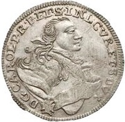 6 Grossus - Carl of Saxony Mitau obverse image