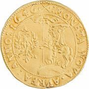 1 Ducat - Jacob Kettler Mitau reverse image
