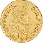 1 Ducat - Friedrich Casimir Kettler Mitau obverse image