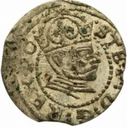 1 Denarius - Stephen Báthory Riga obverse image