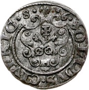 1 Schilling - Stephen Báthory Riga reverse image