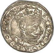 1 Grossus - Stephen Báthory Riga obverse image