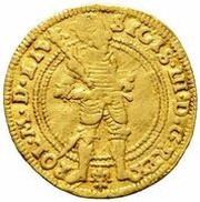 1 Ducat - Sigismund III Vasa Riga obverse image