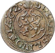 1 Solidus - Carl XI Riga reverse image