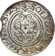 1 Solidus - Gustav II Adolf reverse image