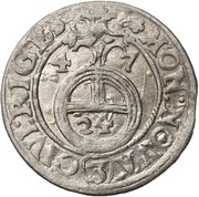 3 Polker - Christina, Livonia, 1644-1649 reverse image