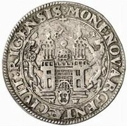 ½ Dalderi - Gustav II Adolf, Livonia, 1629-1631 reverse image