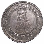 3 Dalderi - Christina obverse image