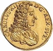 1 Ducat - Carl XII Type 1 obverse image