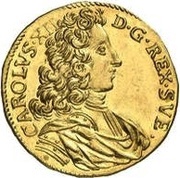 1 Ducat - Carl XII Type 2 obverse image