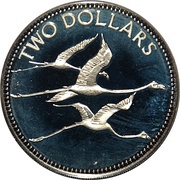 2 Dollars - Elizabeth II Proof Issue reverse image