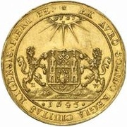 5 Ducats - Christina, Livonia, 1645 reverse image