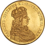 5 Ducats - Carl X Gustav obverse image