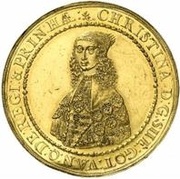 10 Dukat - Christina obverse image