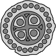 Denier Bracteate Piltene reverse image