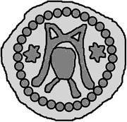 Denier Bracteate - Hermann I reverse image