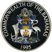 2 Dollars Bahama Parrot obverse image