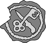 1 Lübische "Dorpat-pfennig" - Dietrich II Damerow obverse image