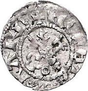 1 Artig - Dietrich II Damerow With circle; regular legend, Livonia, 1379-1400 reverse image