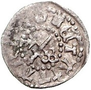 1 Pfennig - Johannes II Bertkow, Livonia, 1473-1485 reverse image
