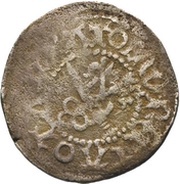 1 Schilling - Dietrich V Hake Small bow reverse image