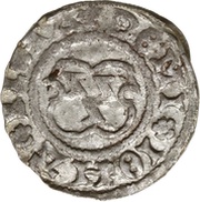 1 Schilling - Johannes VI Bey Curvy shields; sword right; key left and up obverse image