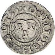1 Schilling - Johannes VI Bey Curvy shields; sword right; key left and down obverse image