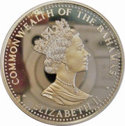 2 Dollars 35 years of WWF obverse image