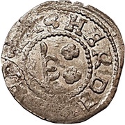 1 Schilling - Hermann II Wesel Without shield; sword right; key left and down obverse image