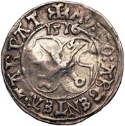 1 Ferding - Christian Bomhower, Livonia, 1515-1516 reverse image