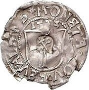 1 Ferding Dorpat countermark obverse image