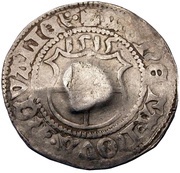 1 Ferding Dorpat countermark reverse image