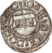 1 Schilling - Johann von der Recke and Wilhelm von Brandenburg Riga obverse image