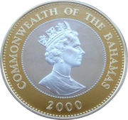 2 Dollars - Elizabeth II Queen Mother obverse image