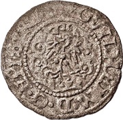 1 Schilling - Gotthard Kettler and Wilhelm von Brandenburg Riga; without cross, Livonia, 1559-1561 reverse image