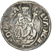 1 Ferding - Wolter von Plettenberg and Jasper Linde Riga; smooth shield; child to the left reverse image