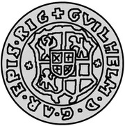 1 Ferding - Gotthard Kettler and Wilhelm von Brandenburg Riga, Livonia, 1559-1561 reverse image