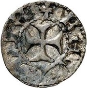 1 Lübische - Wennemar von Brüggeneye Reval; hollow cross, Livonia, 1389-1401 reverse image