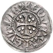 1 Artig - Anonymous Reval; hollow cross, Livonia, 1363-1401 reverse image