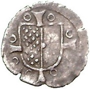 1 Pfennig - Wolter von Plettenberg Riga; one shield obverse image