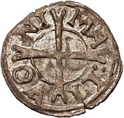 1 Pfennig - Heinrich von Galen Reval, Livonia, 1555 reverse image