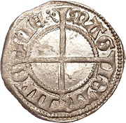 1 Schilling - Wolter von Plettenberg Reval; no dot, Livonia, 1515 reverse image