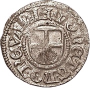 1 Schilling - Wolter von Plettenberg Reval; hollow dot with mixed lettering obverse image