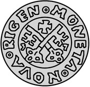 1 Schilling - Heinrich von Galen Riga; smooth top, Livonia, 1557 reverse image